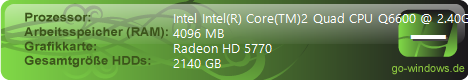 Acer Aspire M5630 (ausgebaut)
