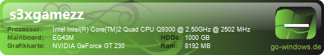 Mein Pc *_*