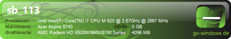 Acer Aspire 5740G