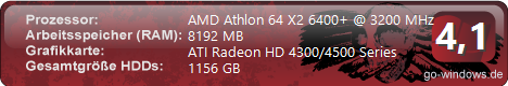 Eigenbau "Athlon X2 6400+"