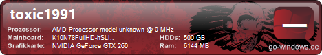 Toxic pc