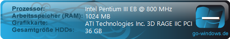 Mein 1 Server