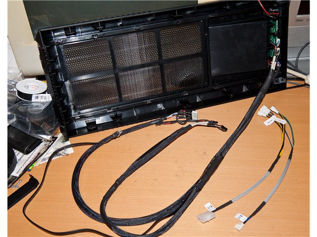 Frontpanel nachher (sleeved)