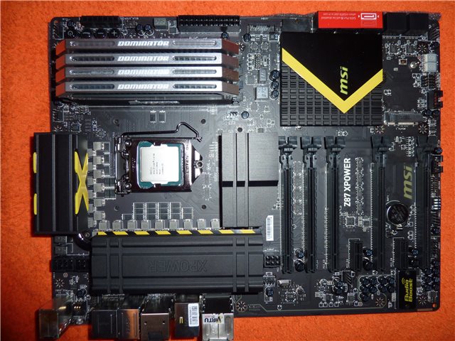 MSI Z87 XPOWER / Intel® Core™ i7-4790K / Corsair DIMM 16 GB DDR3-2133 Quad-Kit
