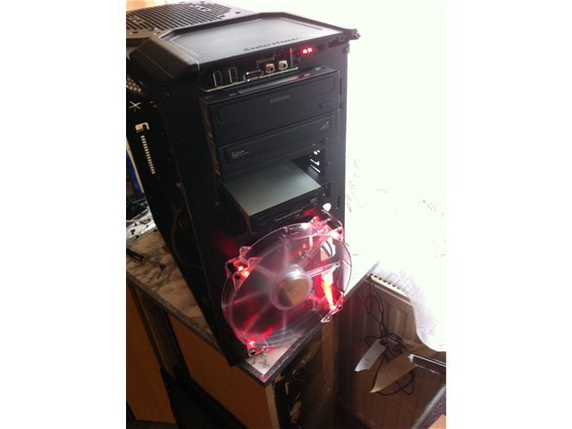Noch nicht ganz fertig der PC..