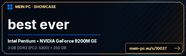 PC-Showcase best ever von Notfound auf MEIN PC