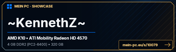 PC-Showcase ~KennethZ~ von KennethZ auf MEIN PC