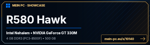 PC-Showcase R580 Hawk von boone auf MEIN PC