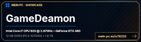 PC-Showcase GameDeamon von headshot150783 auf MEIN PC