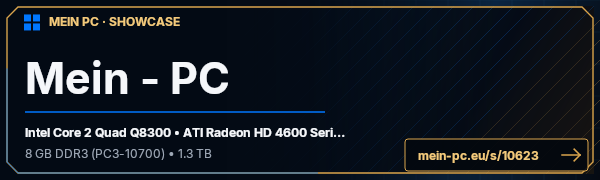 PC-Showcase Mein - PC von coRyyy auf MEIN PC