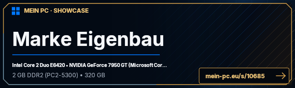 PC-Showcase Marke Eigenbau von IcedAcid auf MEIN PC