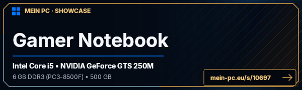 PC-Showcase Gamer Notebook von n3opa1n auf MEIN PC