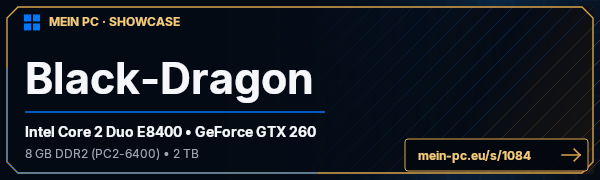PC-Showcase Black-Dragon von Pati2601 auf MEIN PC