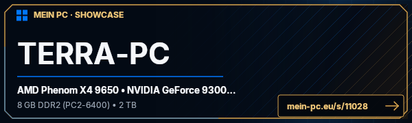PC-Showcase TERRA-PC von TERRA999 auf MEIN PC
