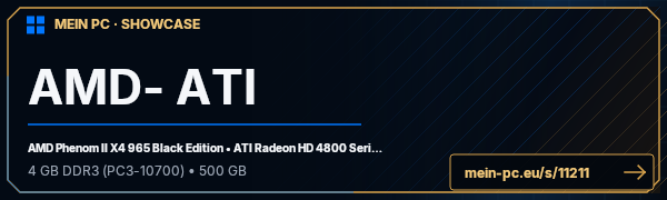 PC-Showcase AMD- ATI von heiko022 auf MEIN PC