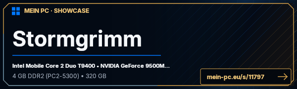 PC-Showcase Stormgrimm von exus auf MEIN PC