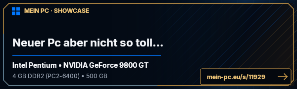PC-Showcase Neuer Pc aber nicht so toll :D von Niklasforever auf MEIN PC