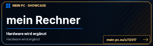 PC-Showcase mein Rechner von AlexanderDiener95 auf MEIN PC