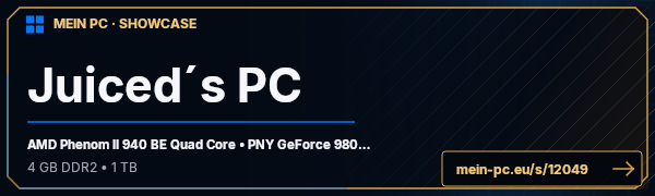 PC-Showcase Juiced´s PC von Juiced auf MEIN PC