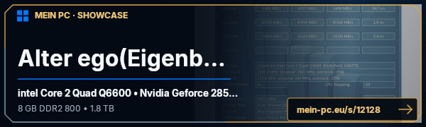 PC-Showcase Alter ego(Eigenbau) von susi1974 auf MEIN PC