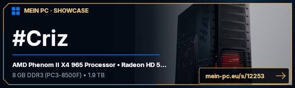 PC-Showcase #Criz von Shane auf MEIN PC