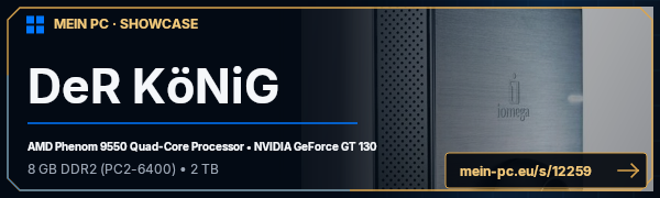 PC-Showcase DeR KöNiG von M.E auf MEIN PC