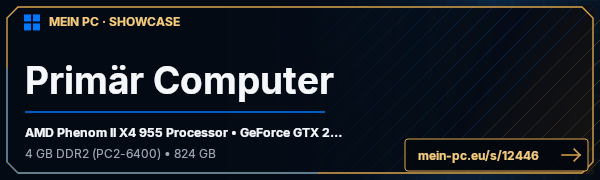 PC-Showcase Primär Computer von KillerFerkl auf MEIN PC
