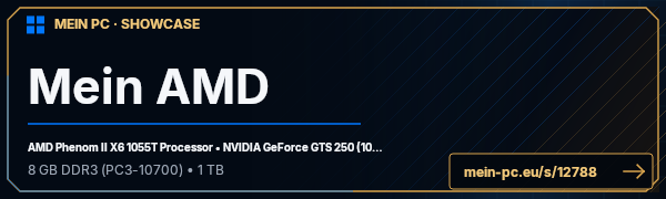 PC-Showcase Mein AMD von Griech3 auf MEIN PC