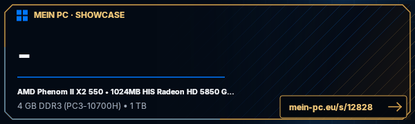 PC-Showcase - von Patch auf MEIN PC