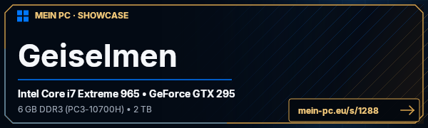 PC-Showcase Geiselmen von Geiselmen auf MEIN PC