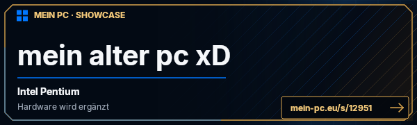 PC-Showcase mein alter pc xD von rofL auf MEIN PC