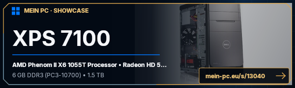 PC-Showcase XPS 7100 von drudada34 auf MEIN PC