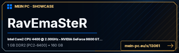 PC-Showcase RavEmaSteR von RavEmaSteR auf MEIN PC