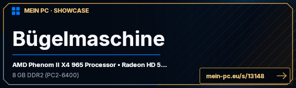PC-Showcase Bügelmaschine von Corrado79 auf MEIN PC