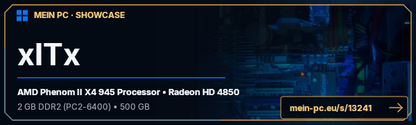 PC-Showcase xITx von xITx auf MEIN PC