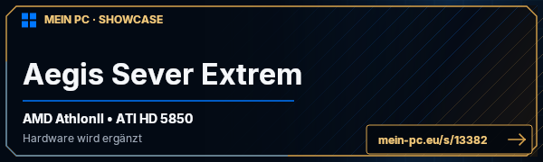 PC-Showcase Aegis Sever Extrem von Sunevo auf MEIN PC