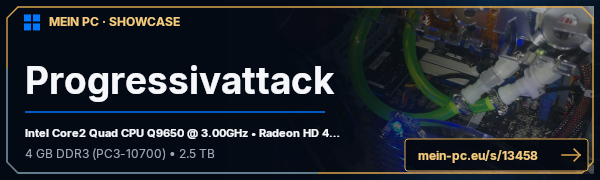 PC-Showcase Progressivattack von Hard auf MEIN PC