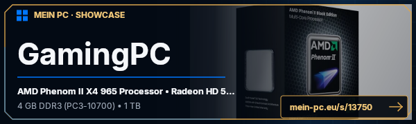 PC-Showcase GamingPC von RipleyRulez auf MEIN PC