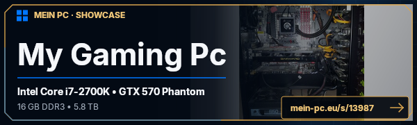 PC-Showcase My Gaming Pc von squ4res auf MEIN PC