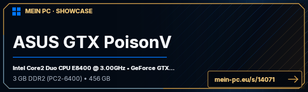 PC-Showcase ASUS GTX PoisonV von Poison_V auf MEIN PC