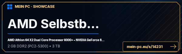 PC-Showcase AMD Selbstbau von ultravox256 auf MEIN PC