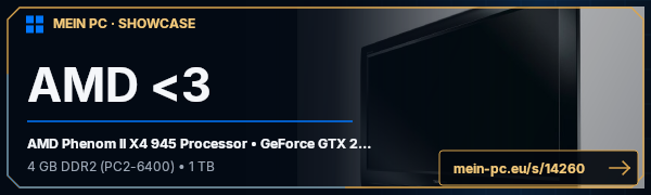 PC-Showcase AMD <3 von GoW-Passi auf MEIN PC