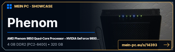 PC-Showcase Phenom von Hyper-X auf MEIN PC