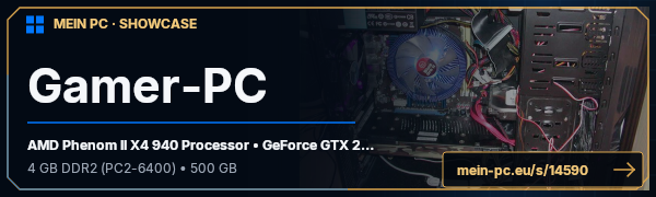 PC-Showcase Gamer-PC von Ringun auf MEIN PC