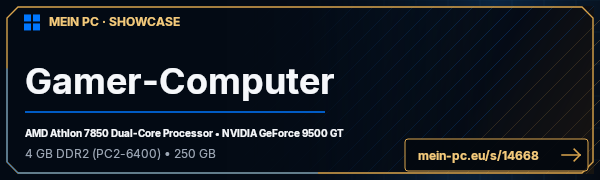 PC-Showcase Gamer-Computer von Killer_Kater auf MEIN PC