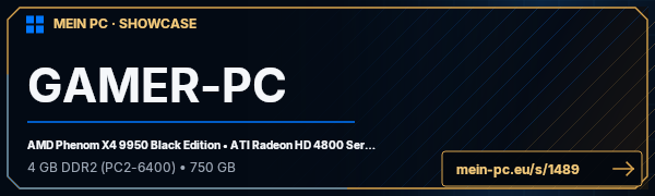 PC-Showcase GAMER-PC von XX_FREDDY_XX auf MEIN PC