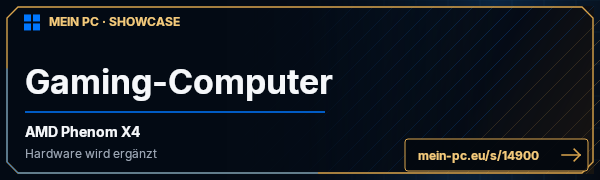 PC-Showcase Gaming-Computer von Canonip auf MEIN PC