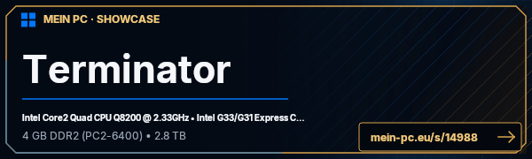 PC-Showcase Terminator von kj84 auf MEIN PC