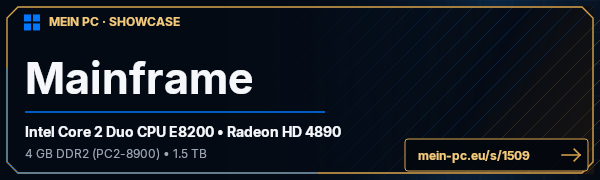 PC-Showcase Mainframe von ExZone auf MEIN PC