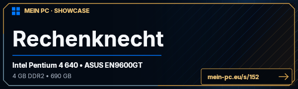 PC-Showcase Rechenknecht von sunnyboy150182 auf MEIN PC